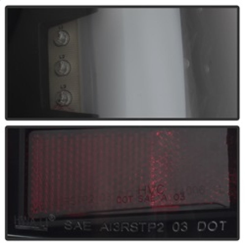 SPYDER 9038556 xTune 05-15 Toyota Tacoma (Excl LED Tail Lights) LED Tail Lights - Blk Smk (ALT-ON-TT05-LBLED-BSM)