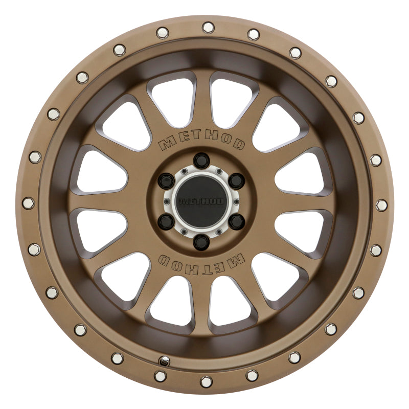 Method Wheels MR60521060924N Method MR605 NV 20x10 -24mm Offset 6x5.5 106.25mm CB Method Bronze Wheel
