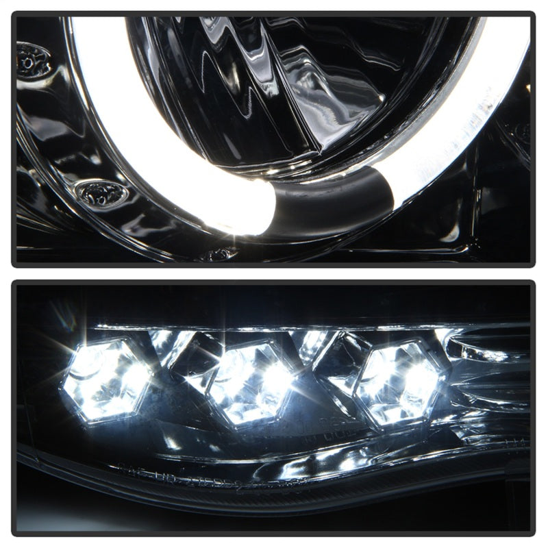SPYDER 5009982 Spyder Dodge RAM 1500 02-05/RAM 2500 03-05 Projector Headlights LED Halo LED Chrm PRO-YD-DR02-HL-C