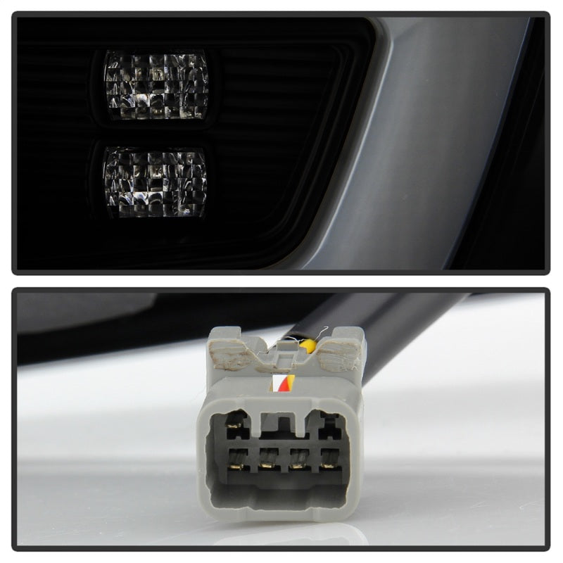 SPYDER 5087980 Spyder 08-11 Subaru Impreza WRX 4DR LED Tail Lights - Black Smoke ALT-YD-SI084D-LED-BSM