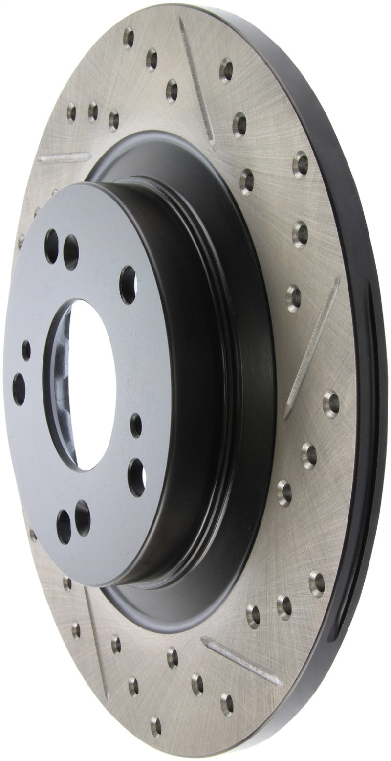 Stoptech 127.40050L StopTech 00-09 S2000 Slotted & Drilled Left Rear Rotor