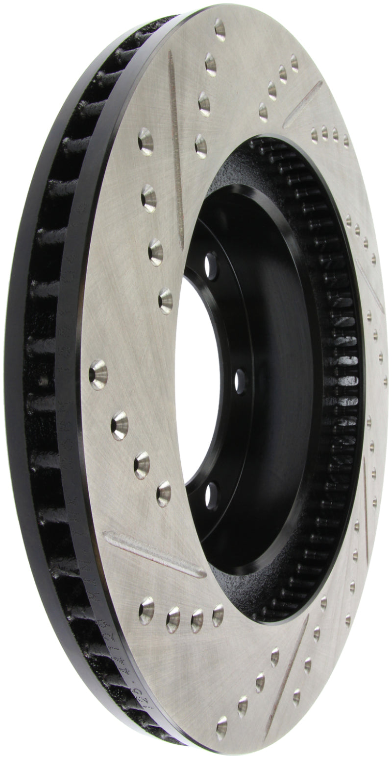 Stoptech 127.44129L StopTech 07-08 Toyota FJ Cruiser / 05-08 Tacoma (6 lug) / 03-08 4 Runner (319mm disc) SportStop Slo