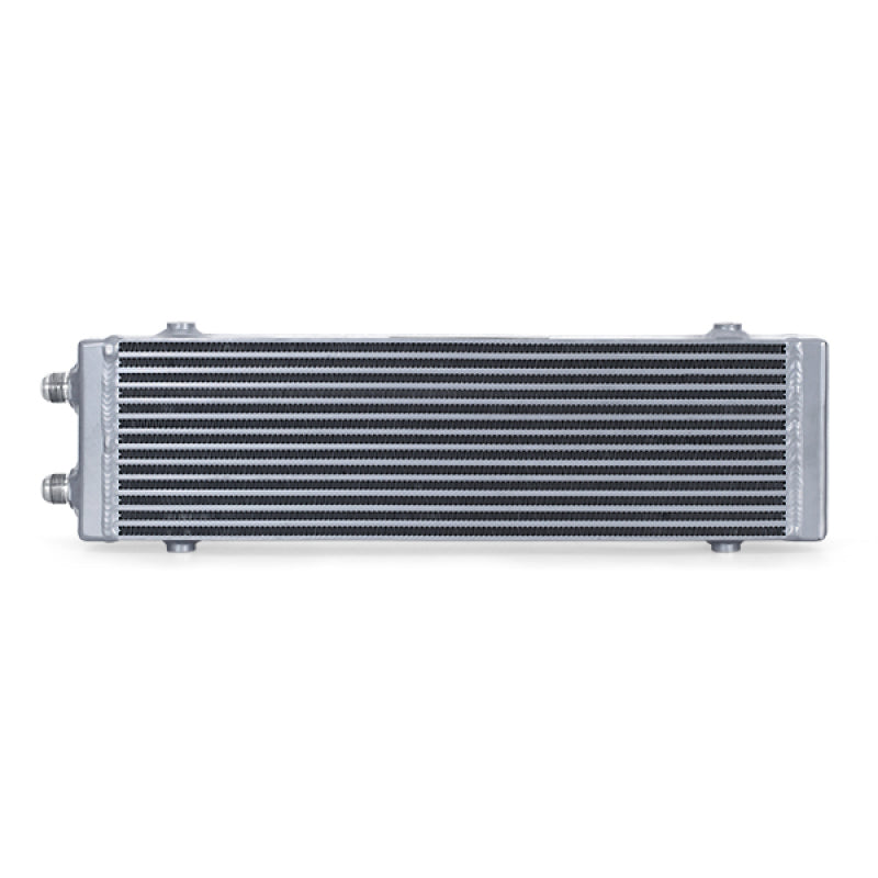 Mishimoto MMOC-DP-LSL Universal Large Bar and Plate Dual Pass Silver Oil Cooler
