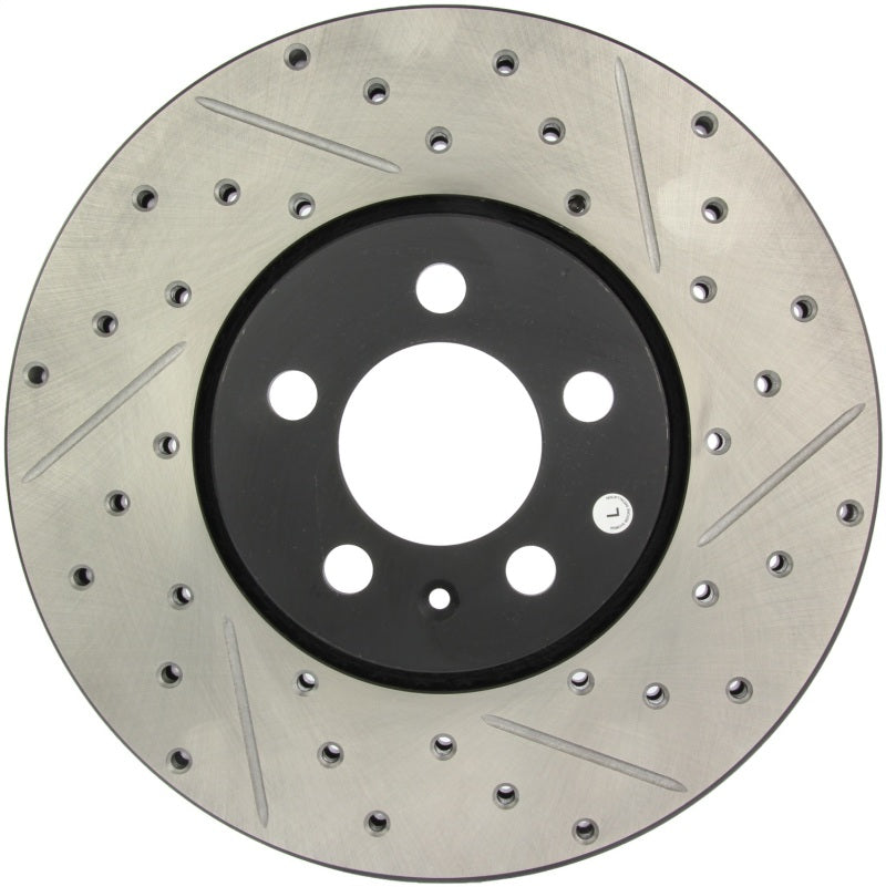 Stoptech 127.33059L StopTech Slotted & Drilled Sport Brake Rotor