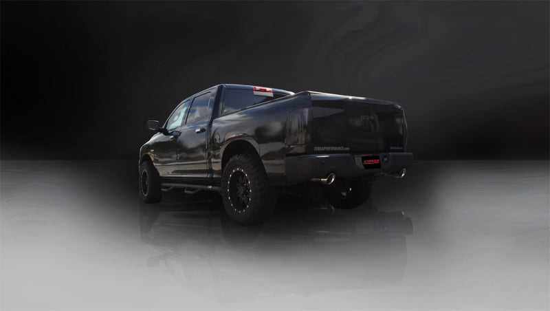 CORSA Performance 14405 Corsa 2009-2018 Dodge RAM 1500 4.7L Quad/Crew Cab/Short Bed Polished Dual Exit Cat-Back Exhaust