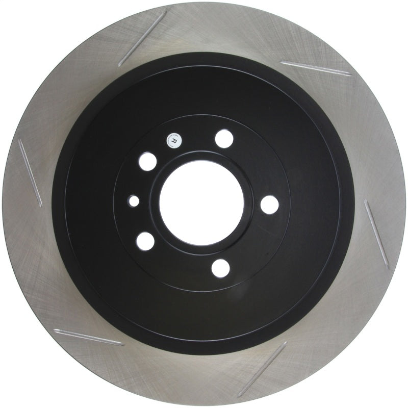 Stoptech 126.61105SR StopTech Premium High Carbon 13-14 Ford Mustang/Shelby GT500 Right Rear Disc Slotted Brake Rotor
