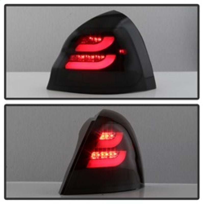 SPYDER 5084385 Spyder 04-08 Pontiac Grand Prix Light Bar LED Tail Light - Black Smoke (ALT-YD-PGP04-LED-BSM)