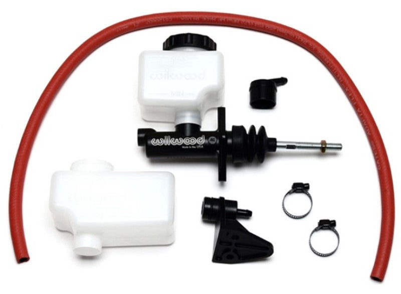 Wilwood 260-13618 Short Remote M/C Kit 5/8in Bore 3/8in-24 Banjo Outlet