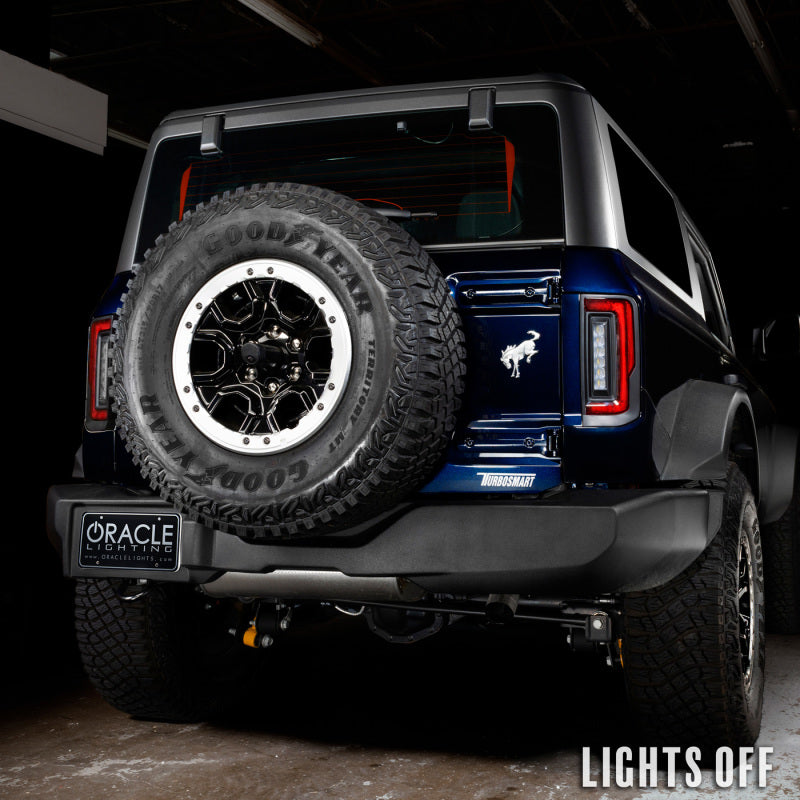 ORACLE Lighting 5892-504 Oracle Lighting 21-22 Ford Bronco Flush Style LED Taillights SEE WARRANTY