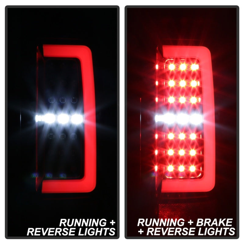 SPYDER 5084576 Spyder Chevy Colorado 2015-2017 Light Bar LED Tail Lights - Black ALT-YD-CCO15-LED-BK