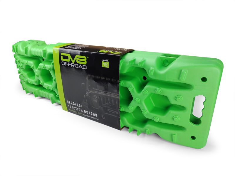 DV8 Offroad RTB1-01GN Recovery Traction Boards w/ Carry Bag - Green