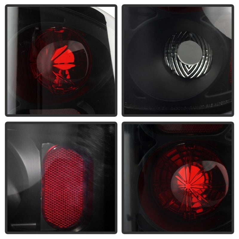 SPYDER 5078100 Spyder Dodge RAM 02-06 1500/RAM 2500/3500 03-06 Euro Style Tail Lights Black Smoke ALT-YD-DRAM02-BSM