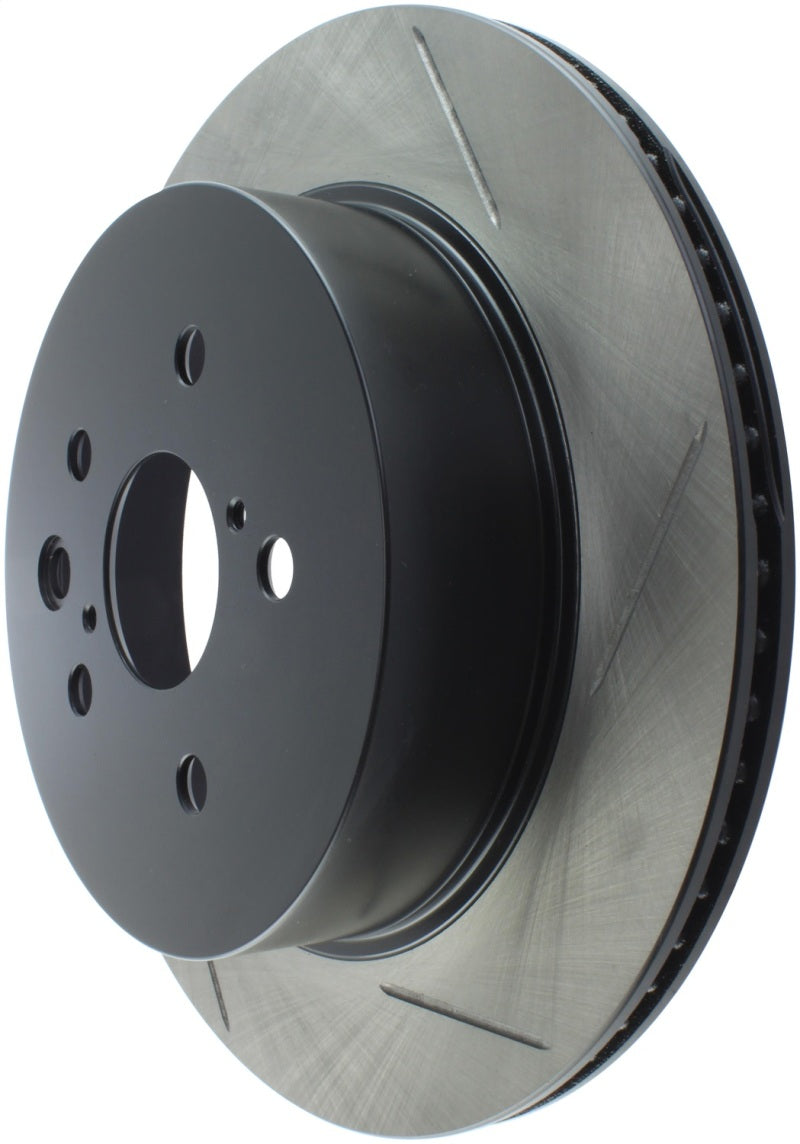 Stoptech 126.44141SL StopTech Power Slot 06-09 Lexus GS Series / 06-10 IS350 Rear Left Slotted Rotor