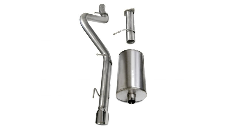 CORSA Performance 14256 Corsa 2006-2008 Chevrolet Trailblazer SS 6.0L V8 Polished Sport Cat-Back Exhaust