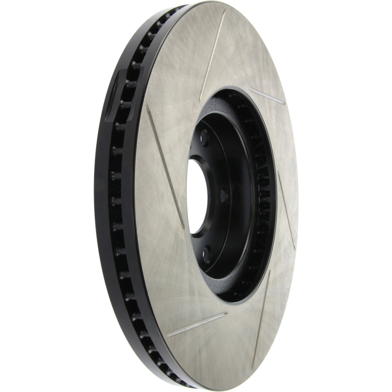 Stoptech 126.42095SL StopTech Power Slot 07-08 Infiniti G35 2WD / 08 G37 Coupe SportStop Slotted Front Left Rotor