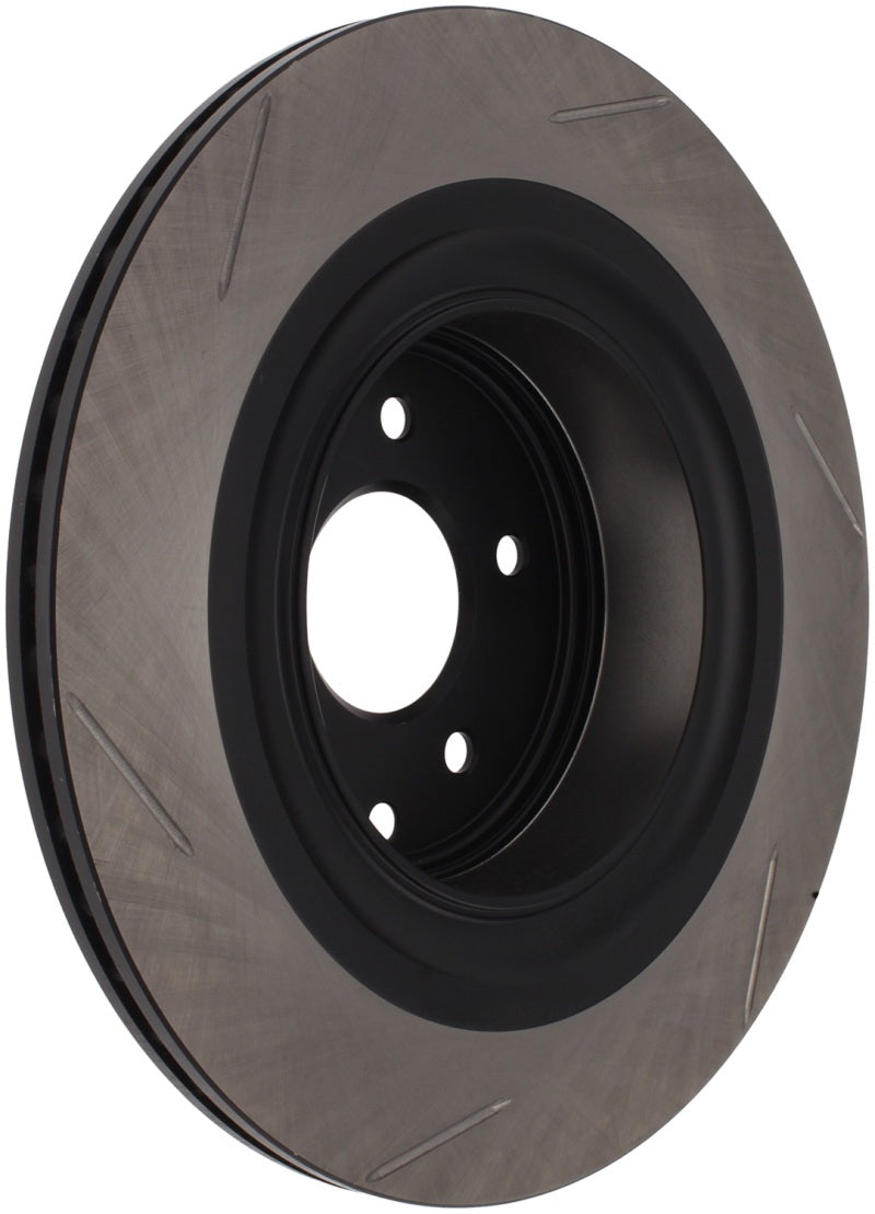 Stoptech 126.42101SL StopTech Power Slot Nissan 370z / Infiniti G37 SportStop Slotted Rear Left Rotor