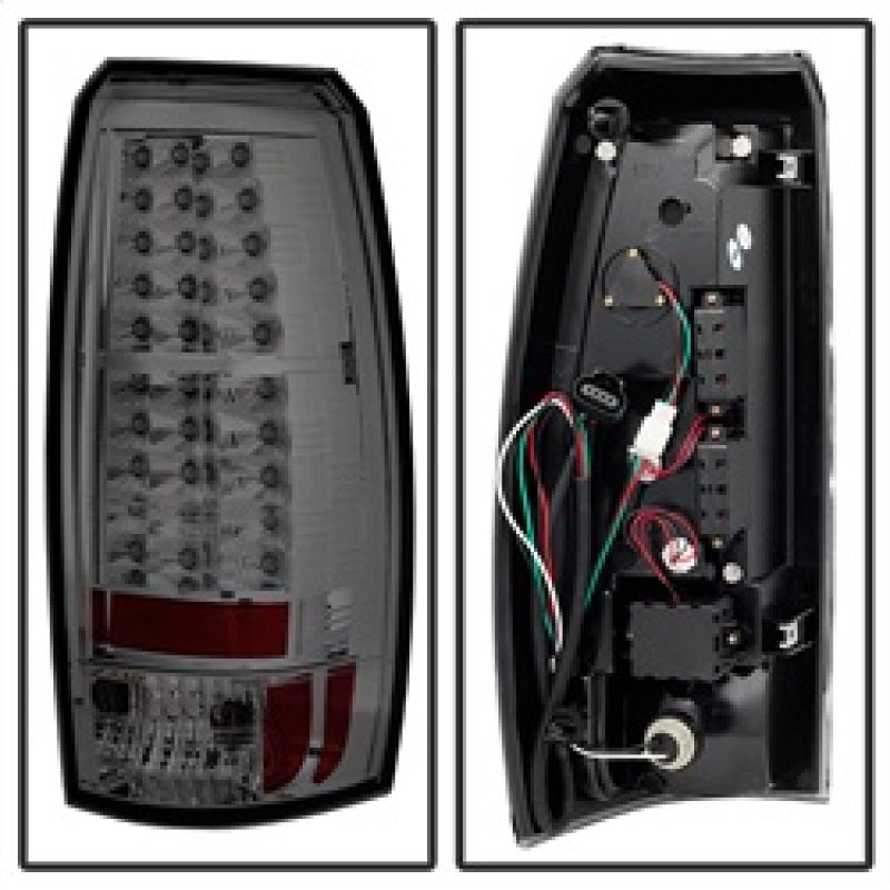 SPYDER 5032485 Spyder Chevy Avalanche 07-13 LED Tail Lights Smoke ALT-YD-CAV07-LED-SM