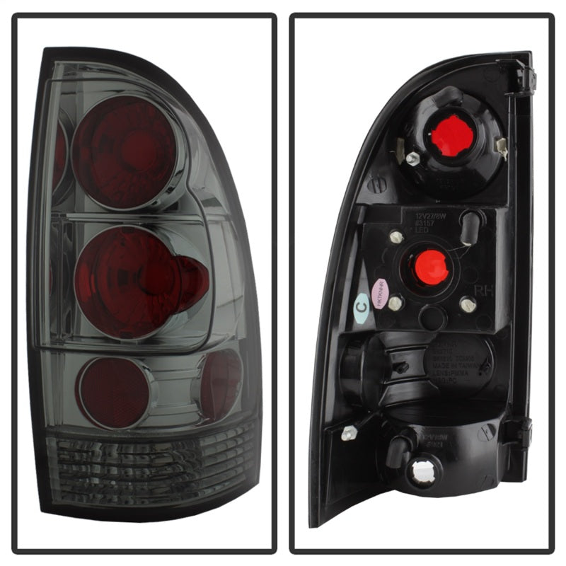 SPYDER 5033741 Spyder Toyota Tacoma 05-15 Euro Style Tail Lights Smoke ALT-YD-TT05-SM