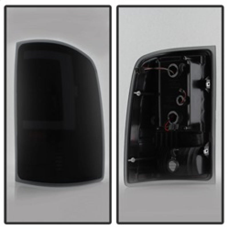 SPYDER 9038518 xTune 07-13 GMC Sierra 1500 LED Tail Lights - Black Smoke (ALT-ON-GS07-G2-LED-BSM)