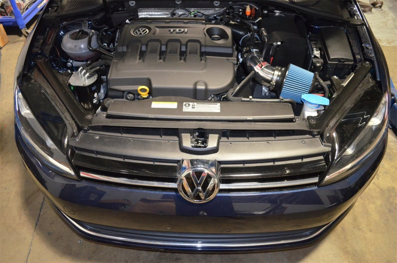 Injen SP3010P 2015 Volkswagen Golf TDI MK7 2.0L (t) Polished SRI with MR Technology and Heat Shield