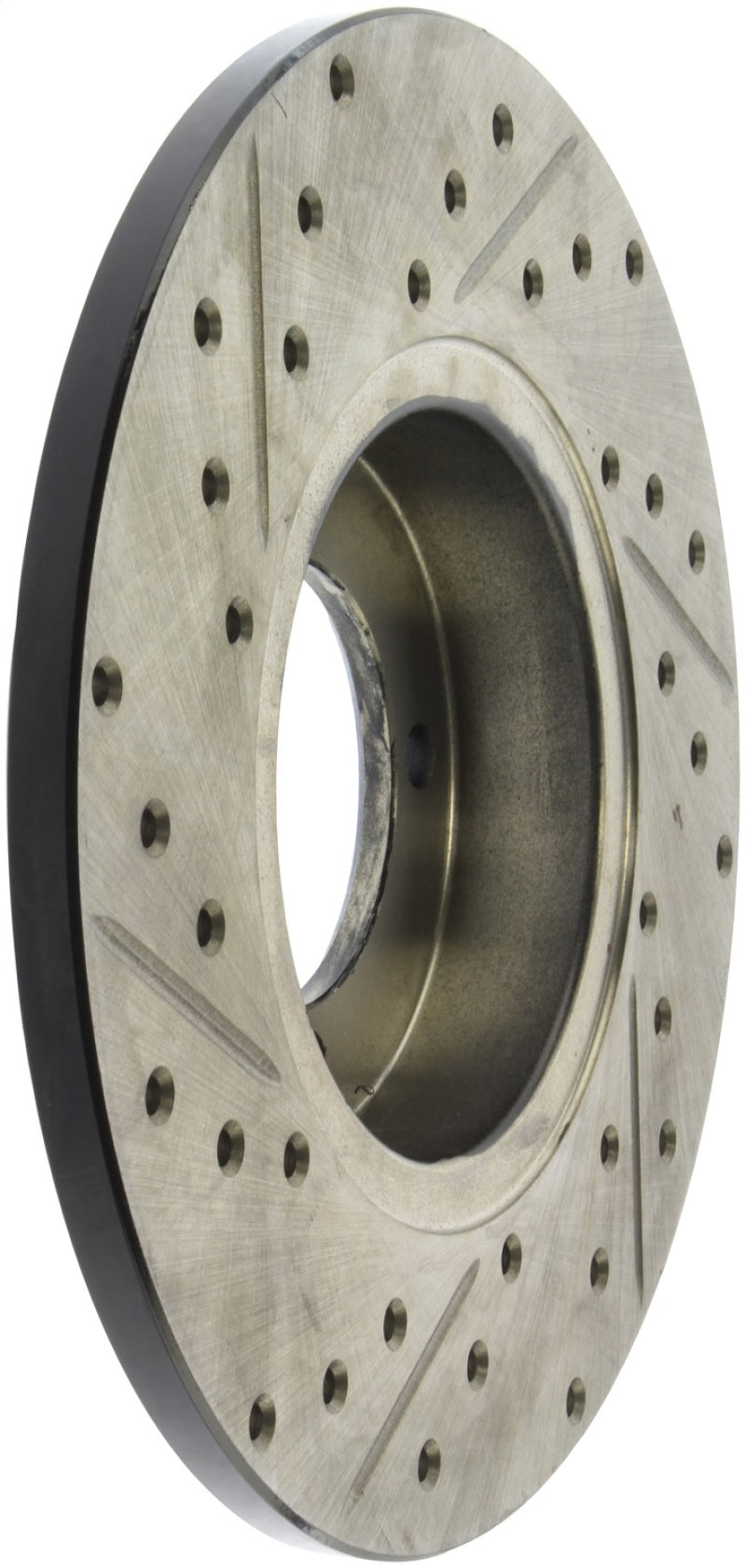 Stoptech 127.42004L StopTech Slotted & Drilled Sport Brake Rotor