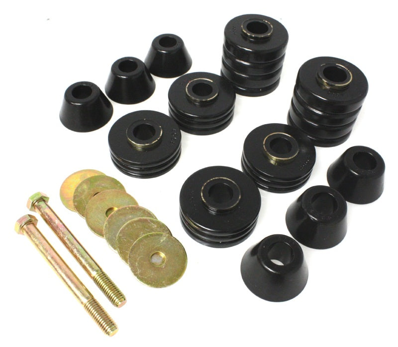Energy Suspension 3.4103G 73-80 GM C2500/C3500/K1500/K20/K30 Body(cab) Mount Set