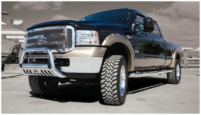 Bushwacker 20914-02 99-07 Ford F-250 Super Duty Styleside Pocket Style Flares 4pc 81.0/96.0in Bed - Black