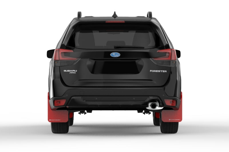 Rally Armor MF52-UR-RD/WH 19-21 Subaru Forester Red UR Mud Flap w/ White Logo
