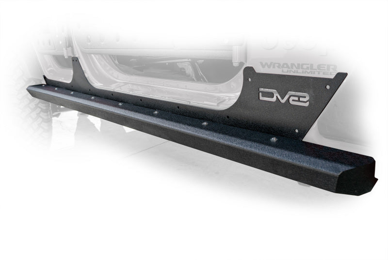DV8 Offroad SRSOTB-13 2007-2018 Jeep Wrangler JK (4-door) Frame Mounted Sliders