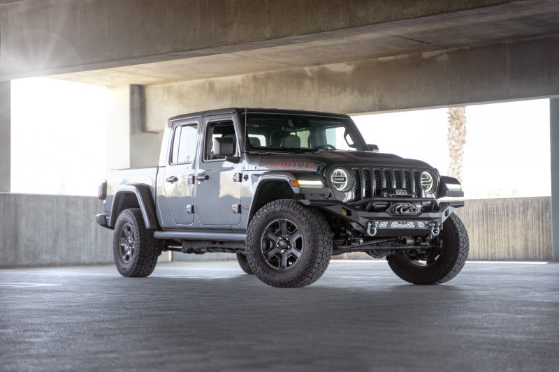 DV8 Offroad FBJL-12 07-18 Jeep Wrangler JK / 18-23 Wrangler JL / 20-23 Gladiator JT MTO Series Front Bumper