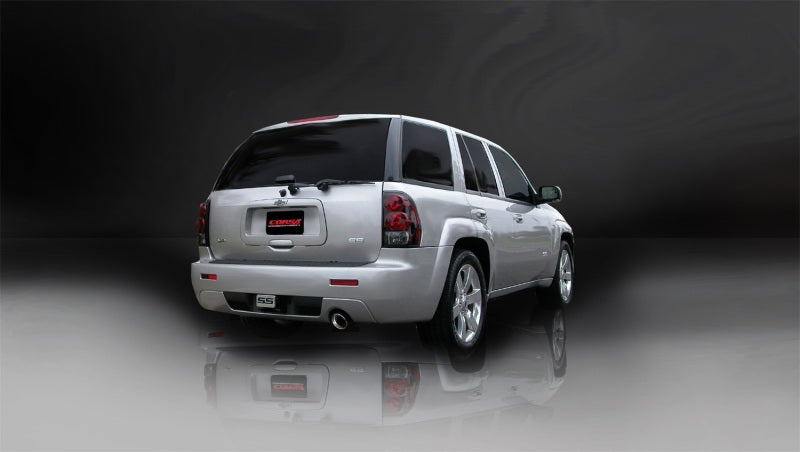CORSA Performance 14256 Corsa 2006-2008 Chevrolet Trailblazer SS 6.0L V8 Polished Sport Cat-Back Exhaust