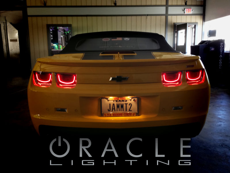 ORACLE Lighting 2534-003 Oracle Chevy Camaro 10-13 Afterburner 2.0 Tail Light Halo Kit - Red SEE WARRANTY