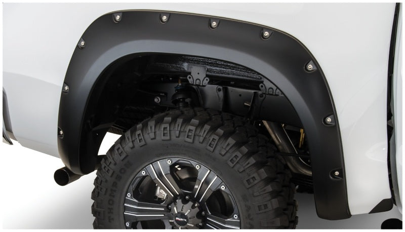 Bushwacker 30024-02 07-13 Toyota Tundra Fleetside Pocket Style Flares 2pc 66.7/78.7/97.6in Bed - Black