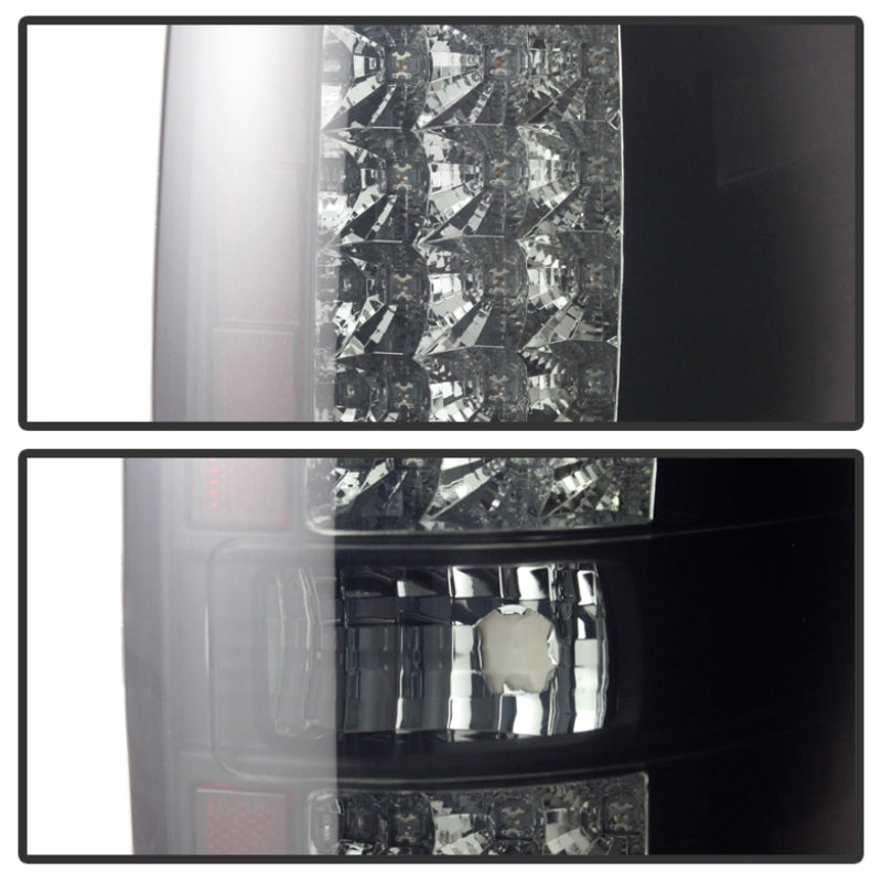 SPYDER 5078148 Spyder Ford F150 09-14 LED Tail Lights Black Smoke ALT-YD-FF15009-LED-BSM