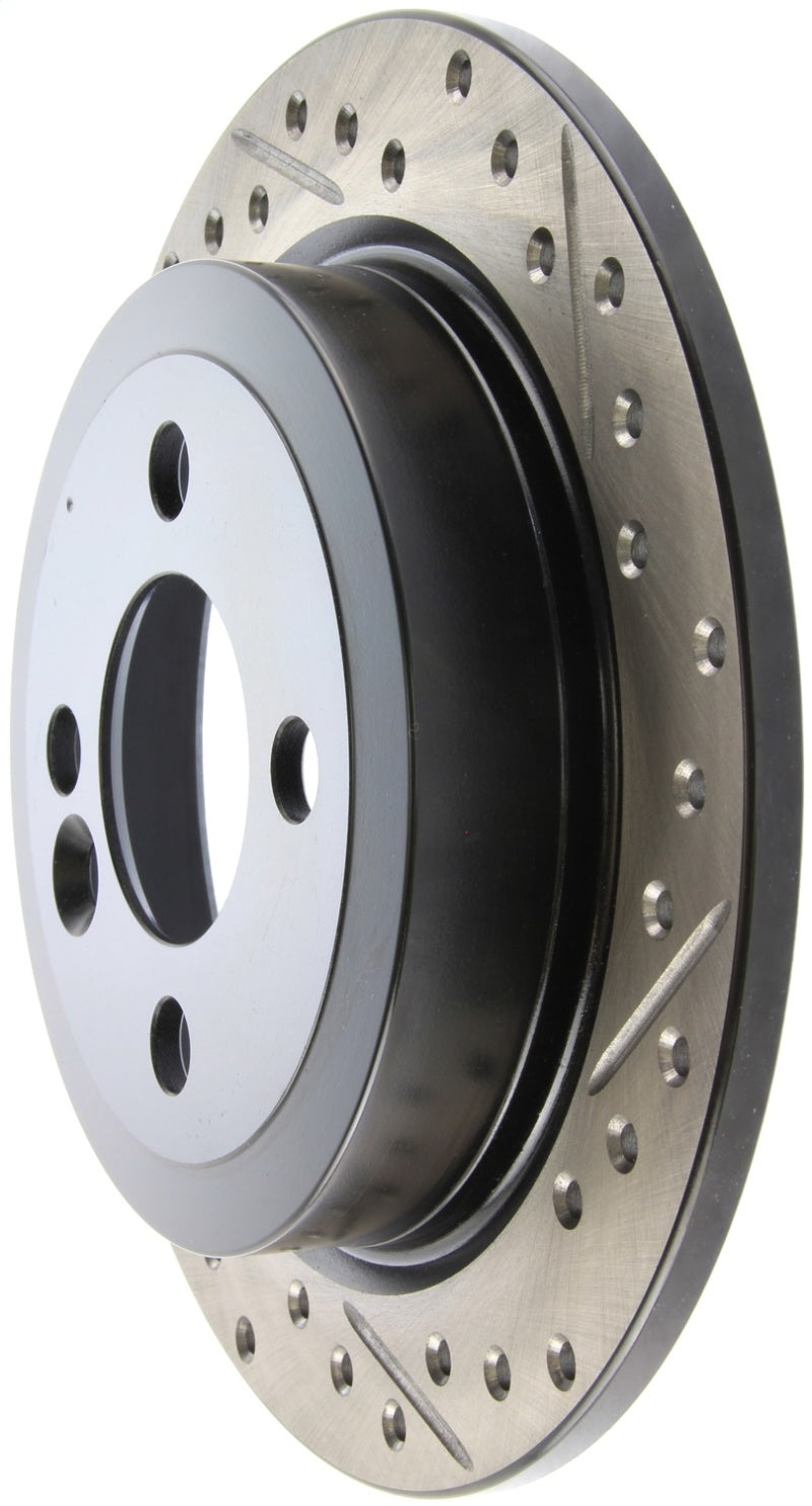 Stoptech 127.34094L StopTech 07-09 Mini Coooper/Cooper S Slotted & Drilled Left Rear Rotor