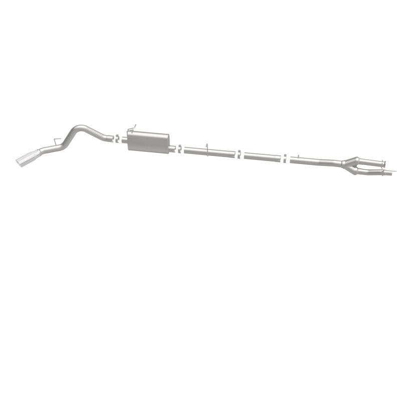 Magnaflow 19174 MagnaFlow Sys C/B 11-15 Ford Super Duty F250 6.2L EC CC, SS 3.5in Single Rear Pass Side Ext 5in Tip