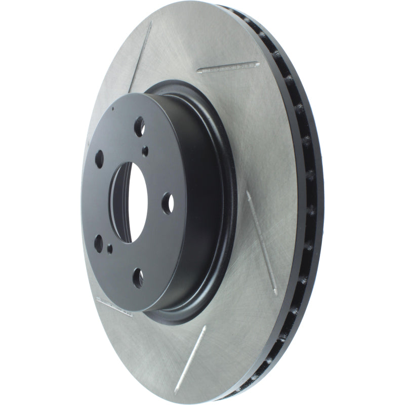Stoptech 126.44040SR StopTech Power Slot 86-92 Supra ALL Front Right SportStop Slotted Rotor