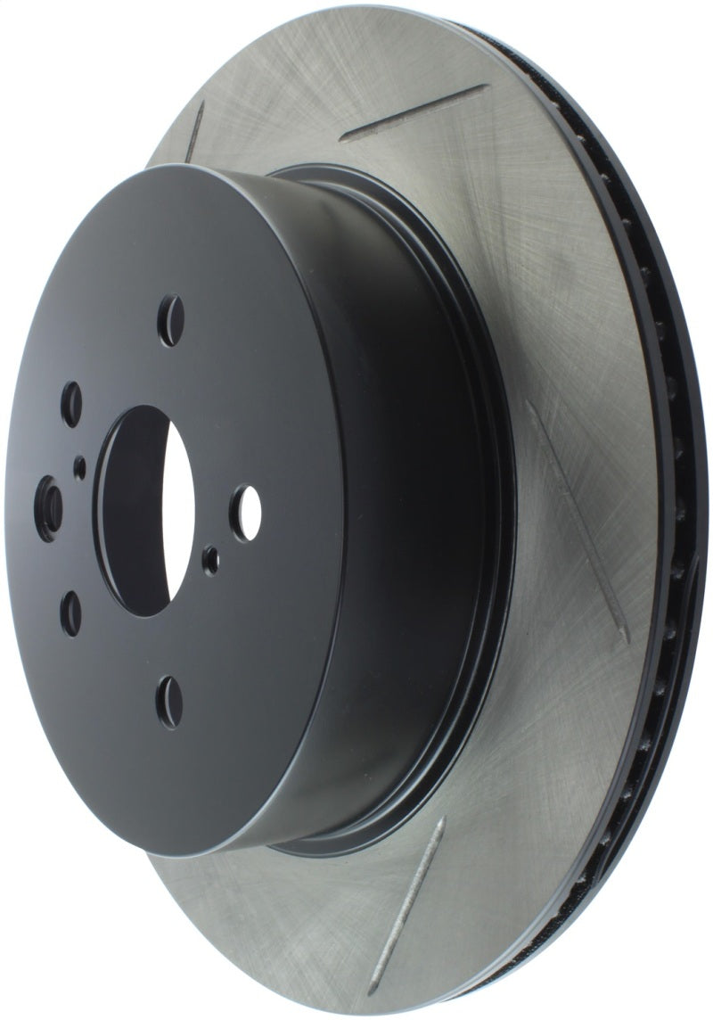 Stoptech 126.44141SR StopTech Power Slot 06-09 Lexus GS Series / 06-10 IS350 Rear Right Slotted Rotor