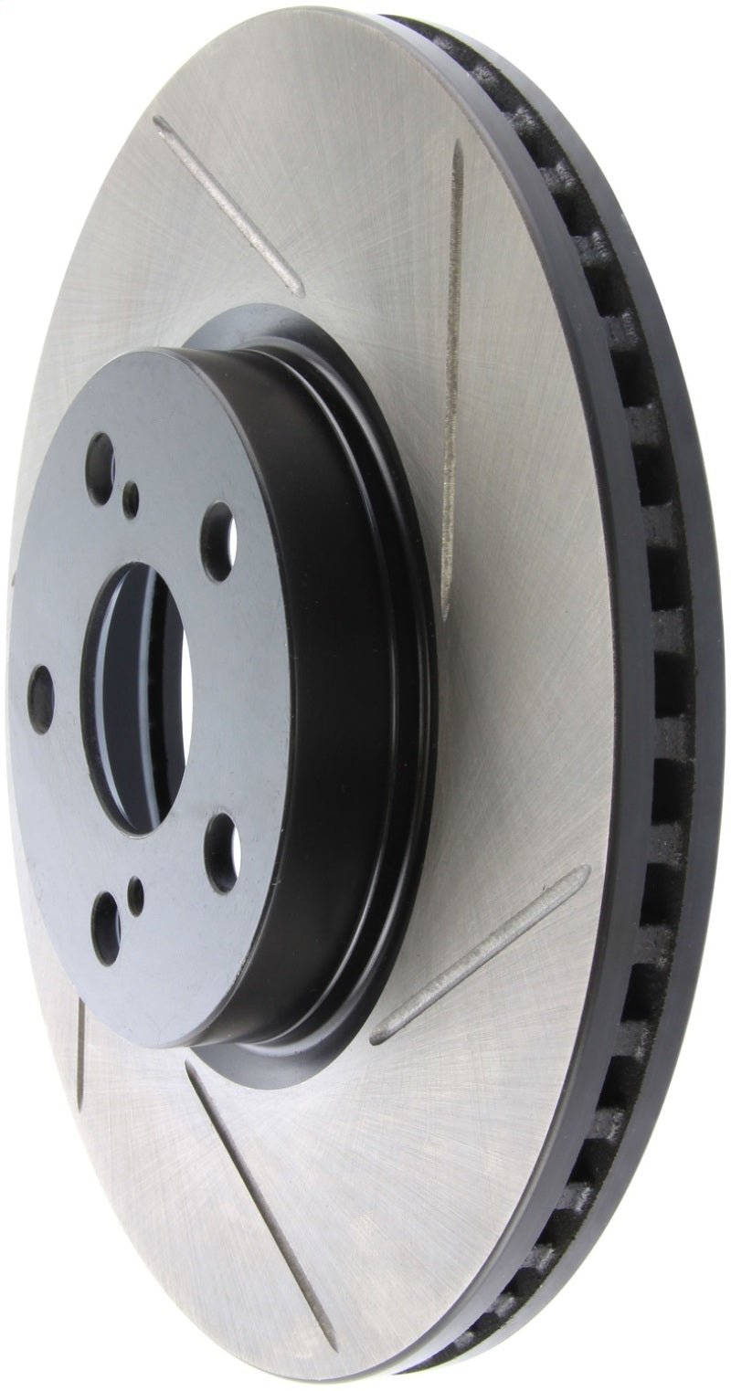 Stoptech 126.44160SL StopTech Power Slot 08-09 Scion xD / 09 Pontiac Vibe Slotted Left Front Rotor
