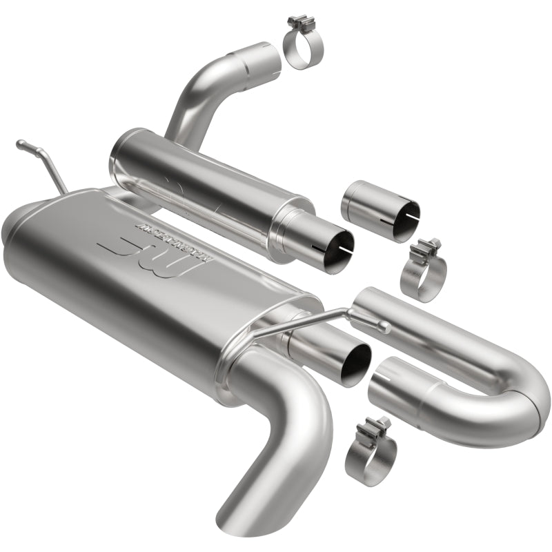 Magnaflow 19620 MagnaFlow 18-23 Jeep Wrangler JL 2.0L/3.6L Overland Series Axle-Back Exhaust