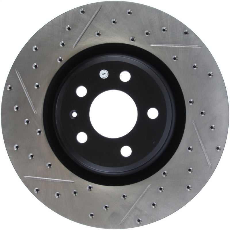Stoptech 127.33138R StopTech Slotted & Drilled Sport Brake Rotor