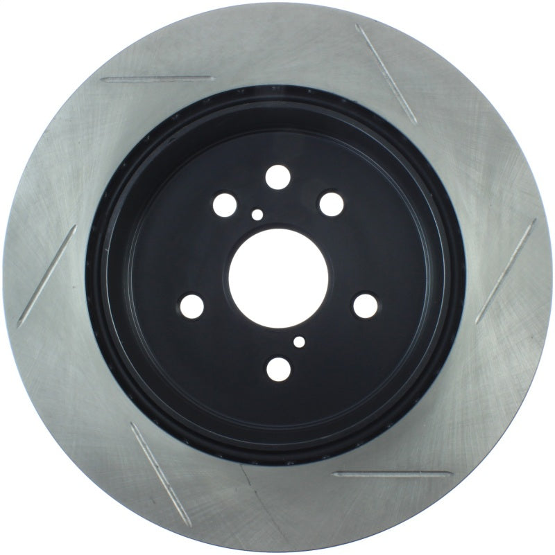 Stoptech 126.44141SR StopTech Power Slot 06-09 Lexus GS Series / 06-10 IS350 Rear Right Slotted Rotor