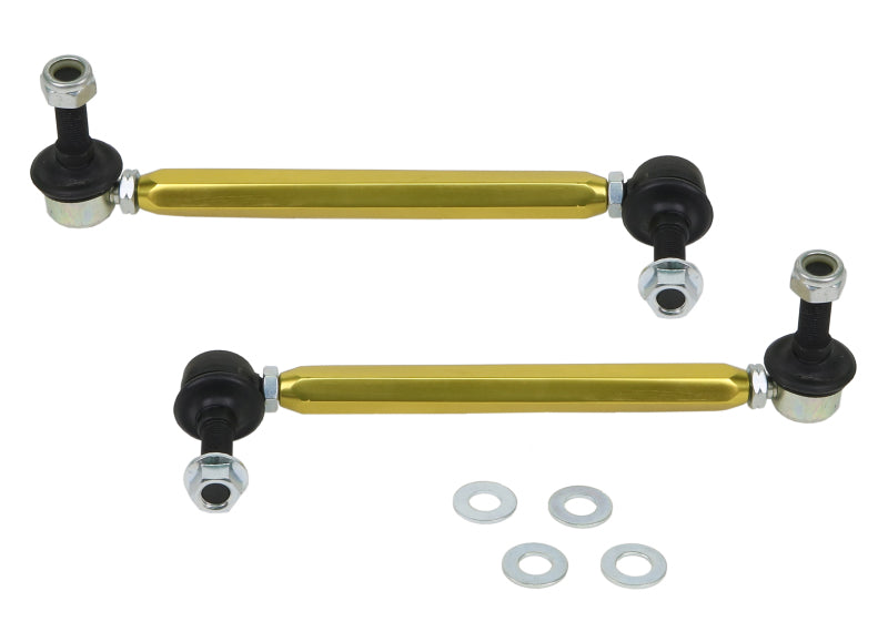 Whiteline KLC180-255 Universal Sway Bar - Link Assembly Heavy Duty Adjustable Steel Ball