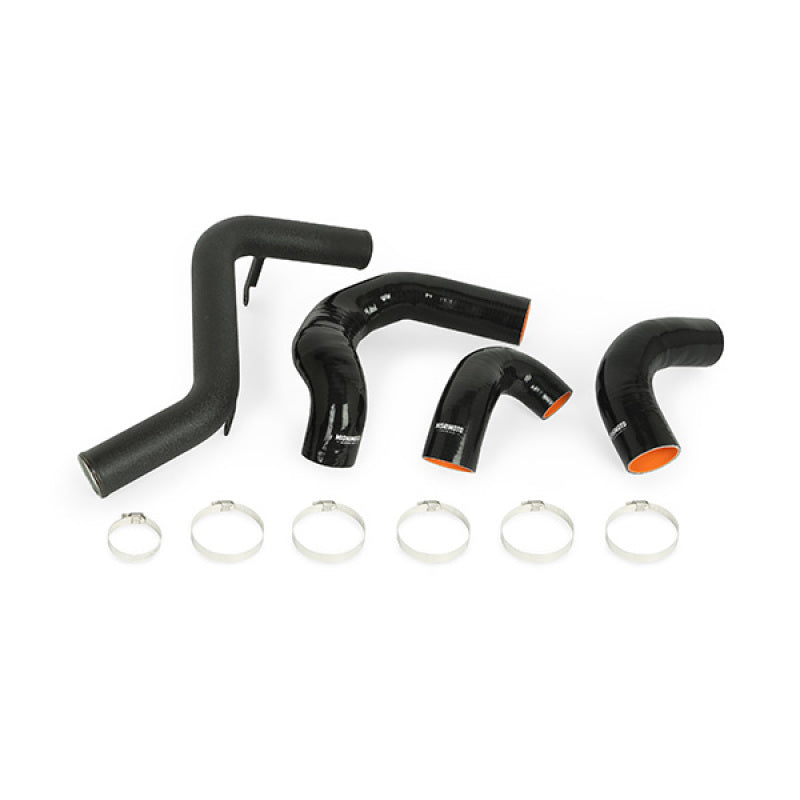 Mishimoto MMICP-FOST-13KWBK 2013+ Ford Focus ST Intercooler Pipe Kit - Wrinkle Black