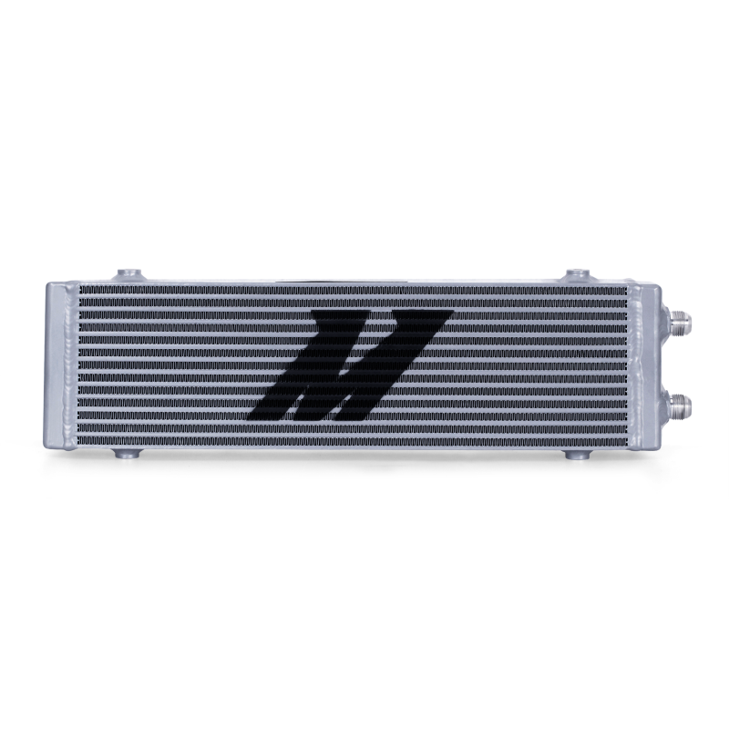 Mishimoto MMOC-DP-LSL Universal Large Bar and Plate Dual Pass Silver Oil Cooler