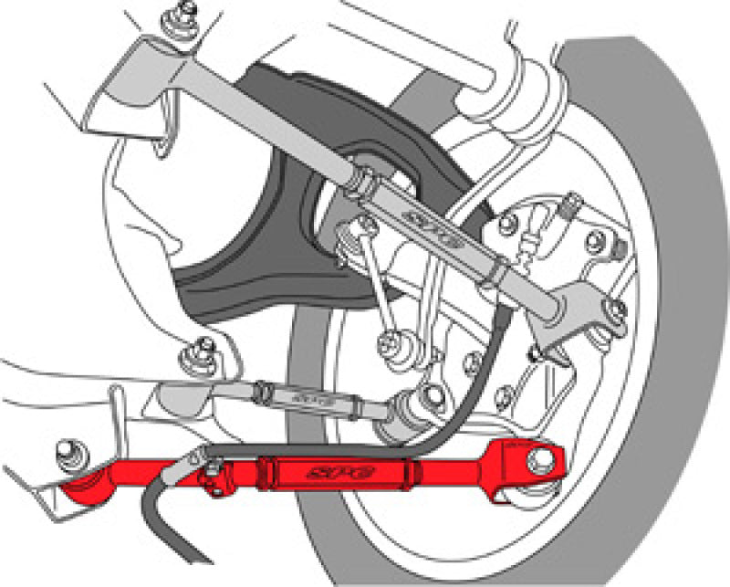 SPC Performance 67550 08-10 Honda Accord/09-10 Acura TSX/TL Rear Adjustable Lateral Arm