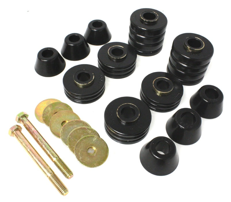 Energy Suspension 3.4103G 73-80 GM C2500/C3500/K1500/K20/K30 Body(cab) Mount Set