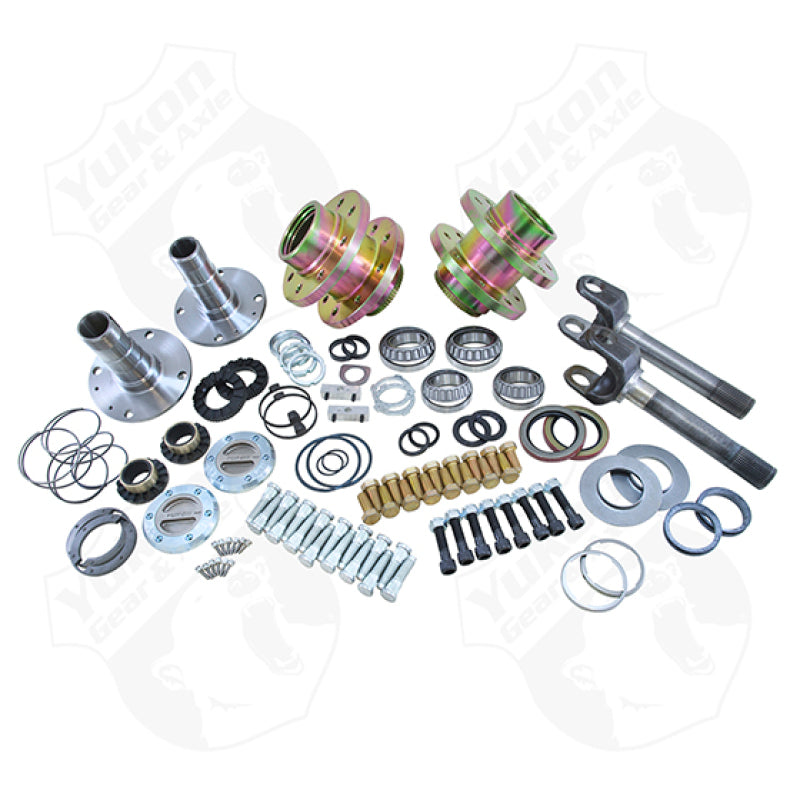 Yukon Gear & Axle YA WU-07 Yukon Gear Spin Free Locking Hub Conv Kit For Dana 30 & Dana 44 TJ / XJ / YJ / 27 Spline / 5 X 4.5in