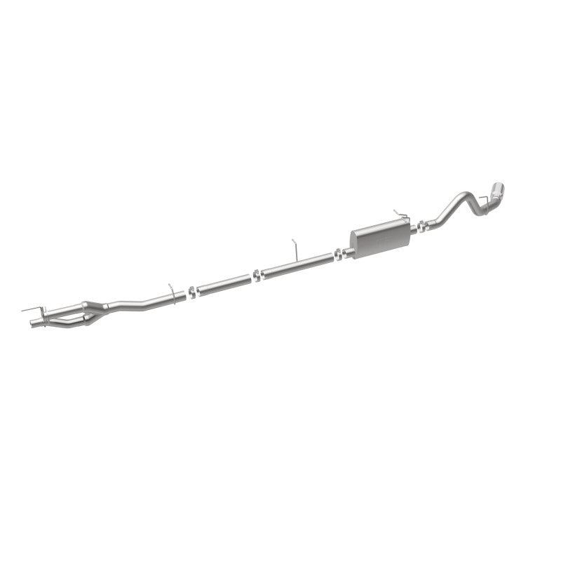 Magnaflow 19174 MagnaFlow Sys C/B 11-15 Ford Super Duty F250 6.2L EC CC, SS 3.5in Single Rear Pass Side Ext 5in Tip
