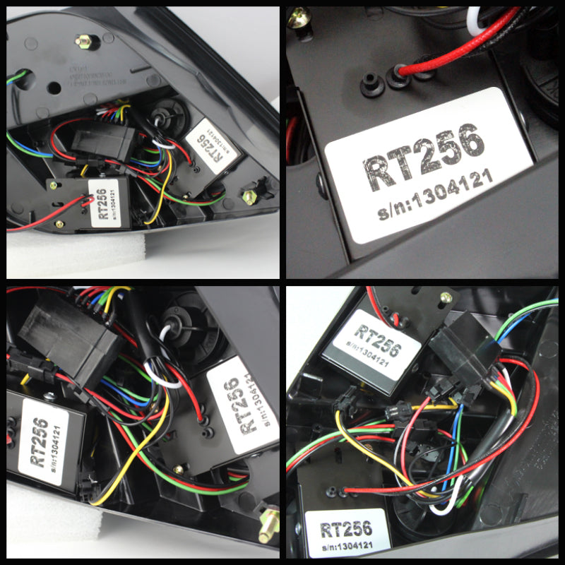SPYDER 5072733 Spyder Mercedes Benz W204 C-CLASS 11-14 LED Tail Lights - Blk ALT-YD-MBZC11-LED-BK